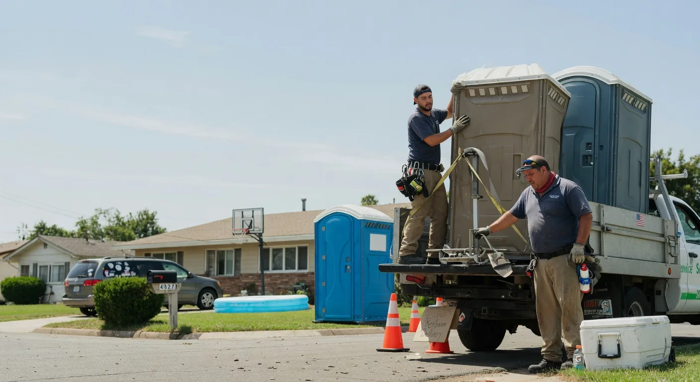 Porta Potty Rental in Redmon, IL near me