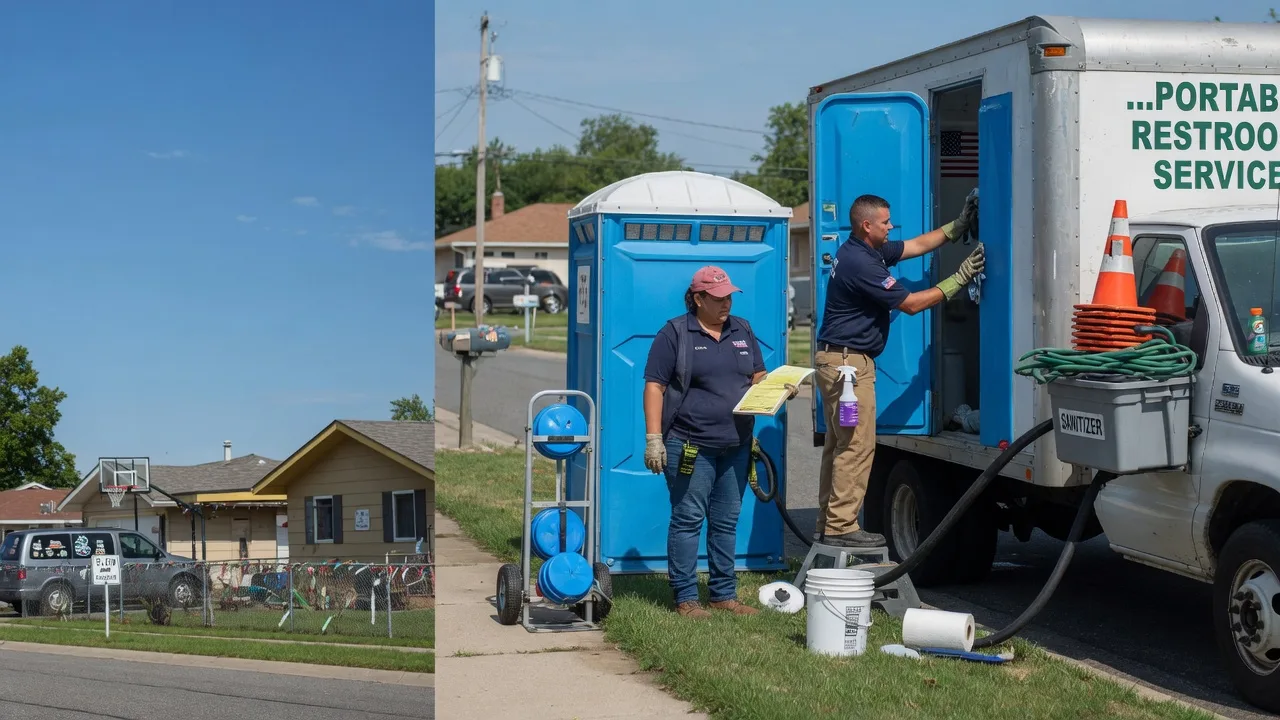 Portable Toilet Rental in Redmon, IL near me